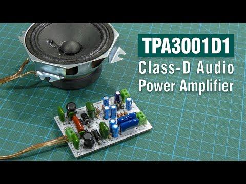 TPA3001D1 Audio Power Amplifier