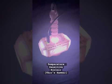 Temperature Sensitive Mjolnir (Thor&rsquo;s Hammer) #instructables #tinkercad #seeedstudio
