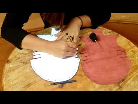 The ''SUN SANDALS'' part 5/8 (making the holes)