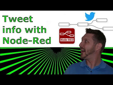 Twitter Info With Node Red