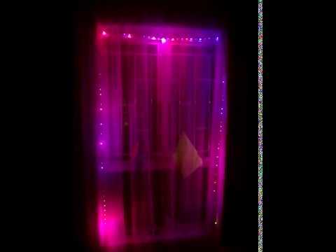 WiFi controllable Christmas window lights