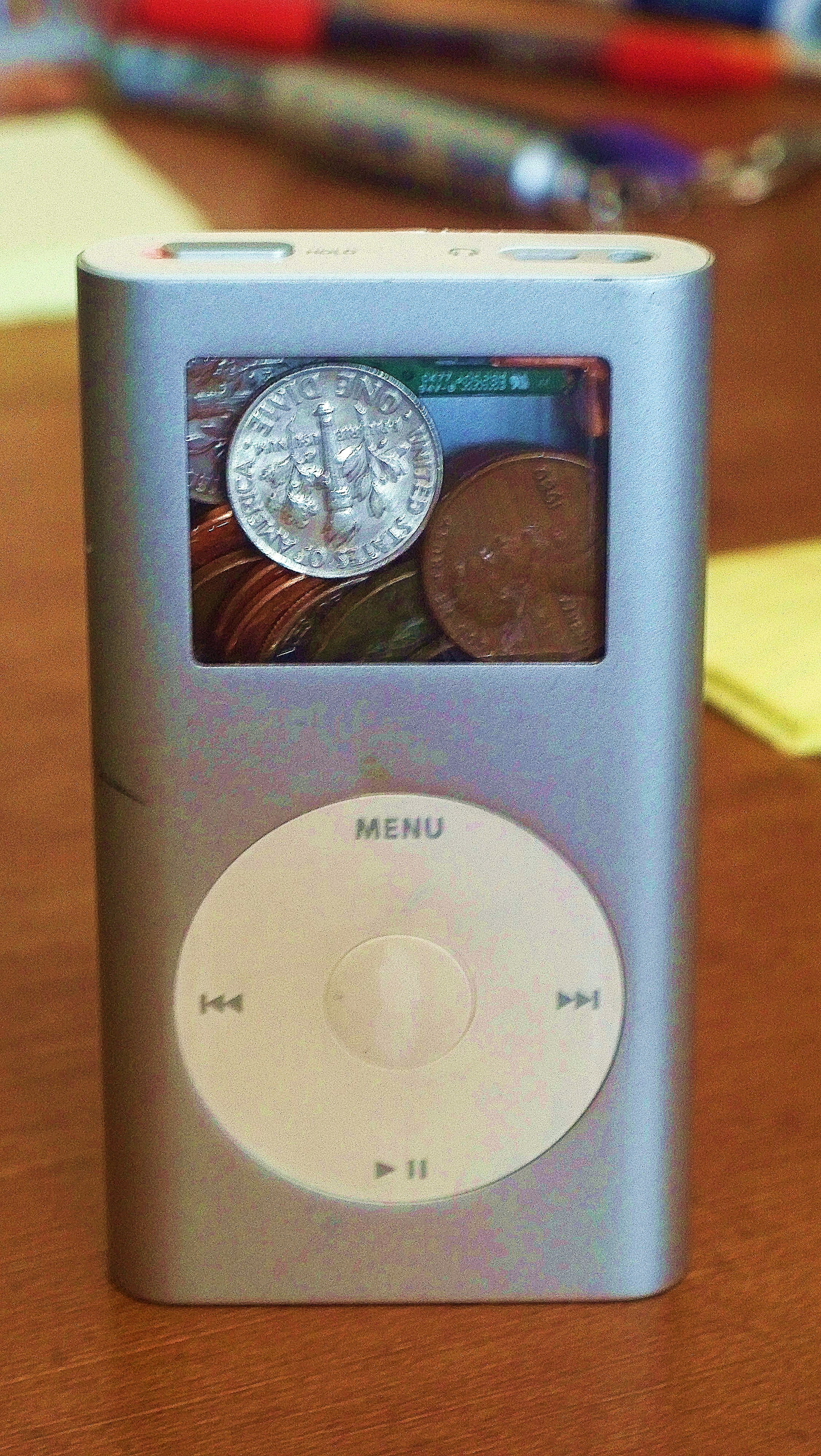 iPod mini Coin Bank