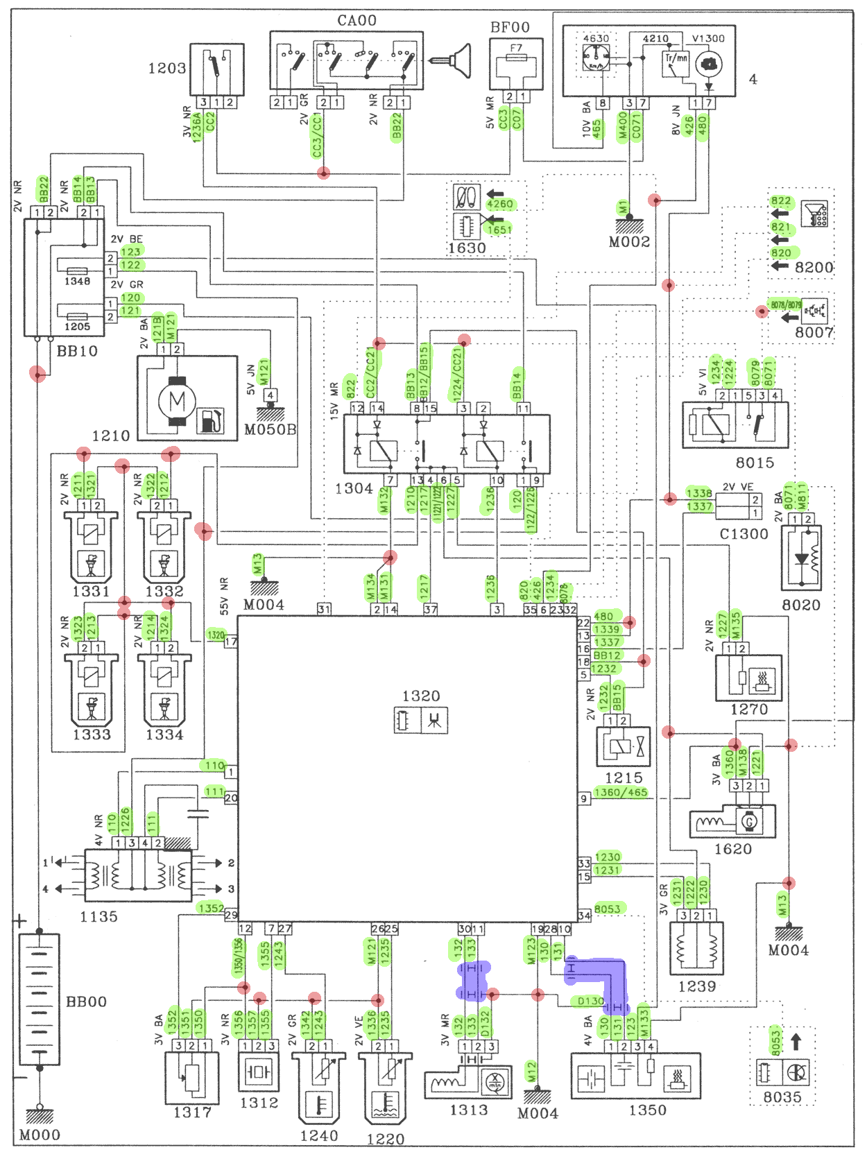 schematic wires splices shield highlighted.png