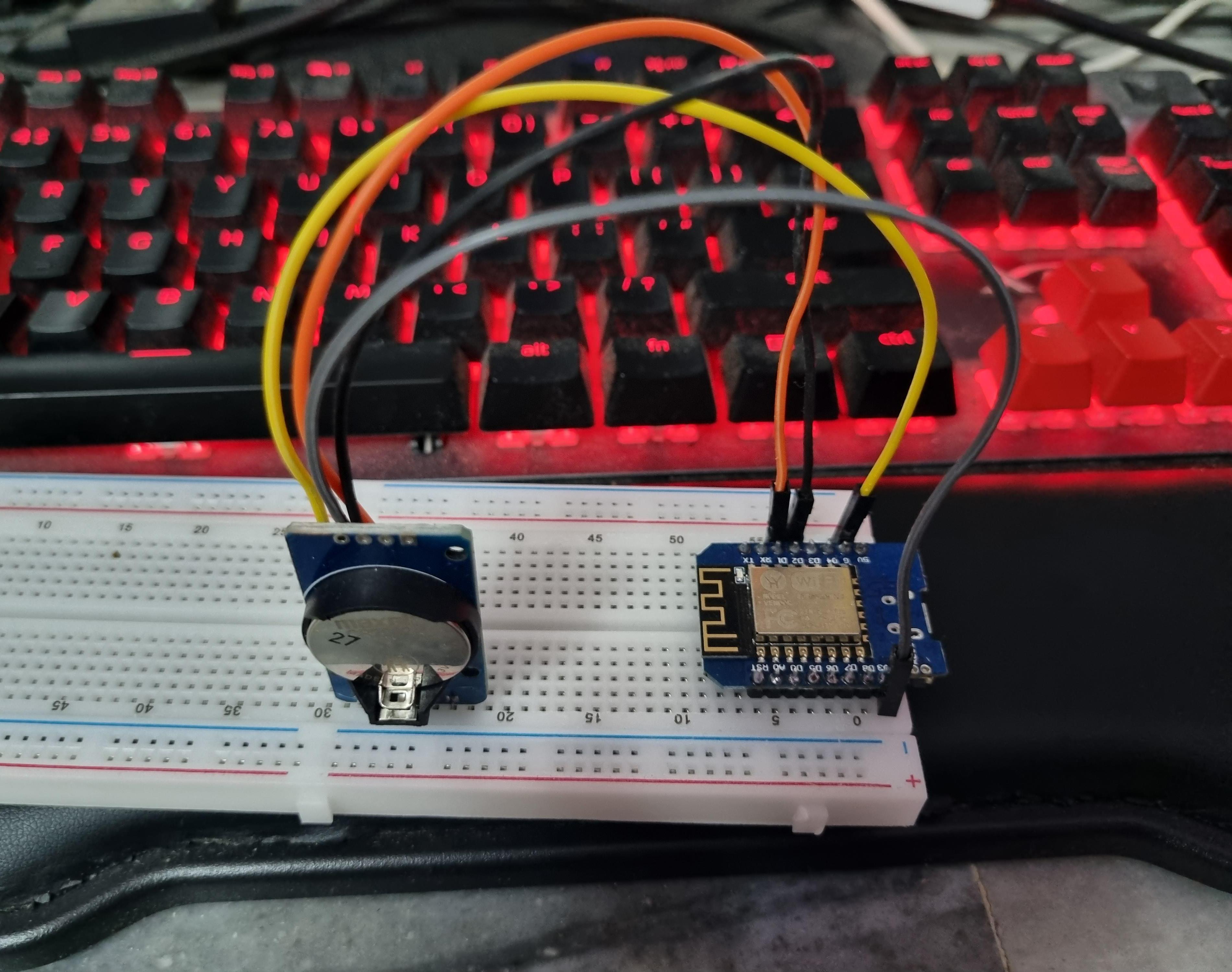 RTC Time Synchronization With NTP ESP8266
