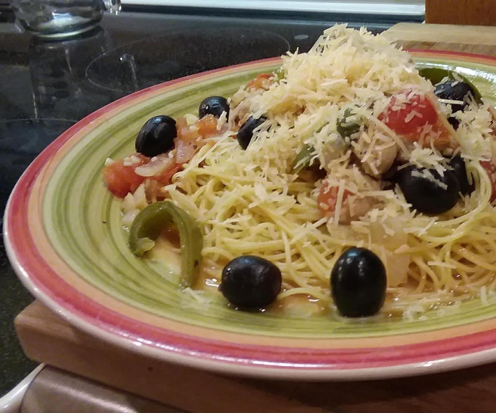 Romano Chicken Pasta
