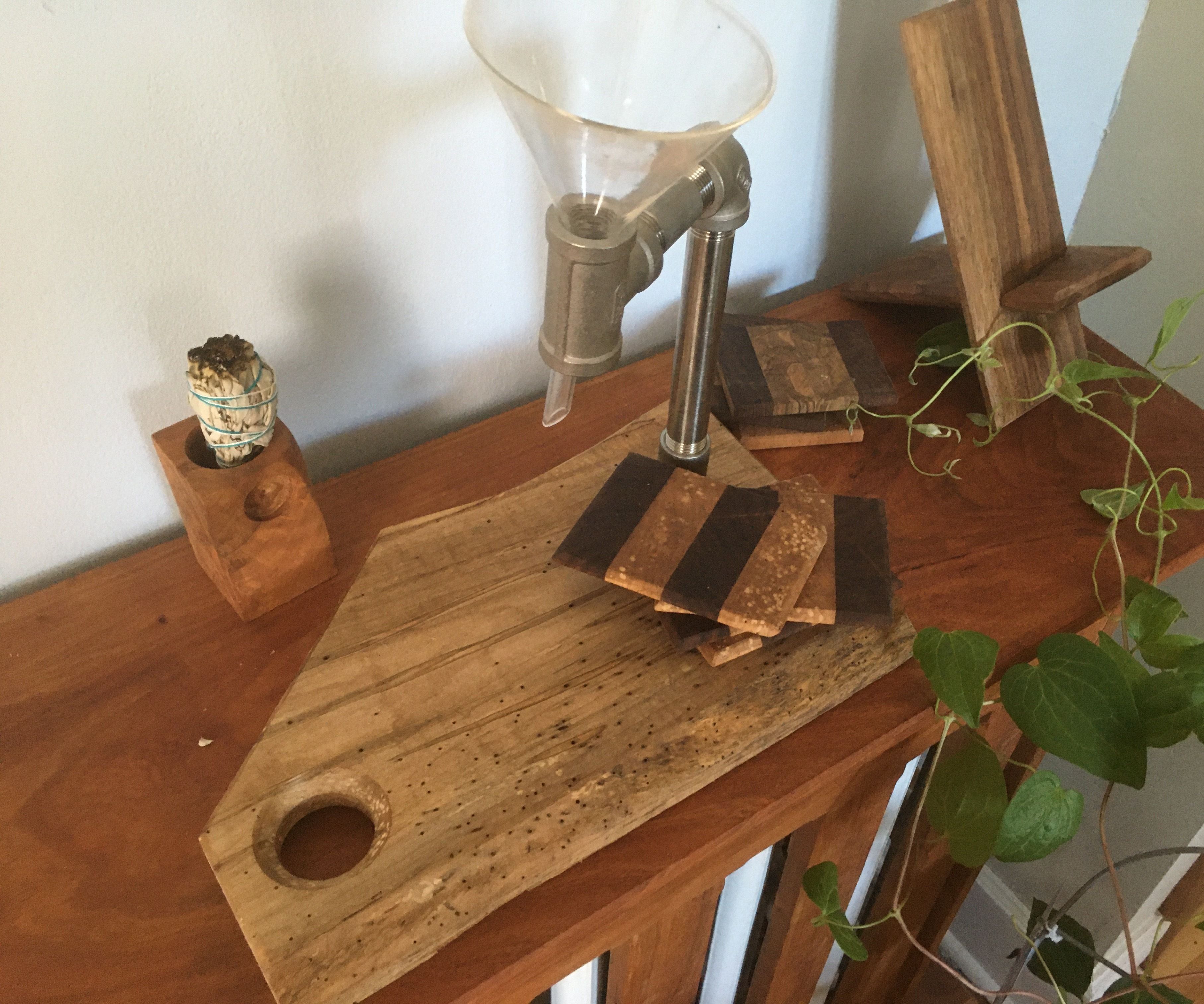 Butcher Block Coasters