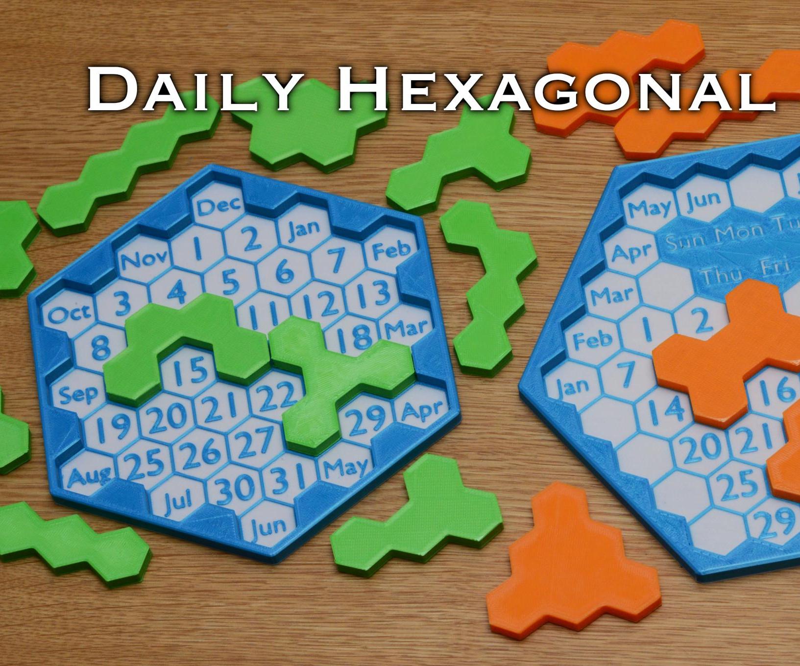 Daily Hexagonal Puzzle