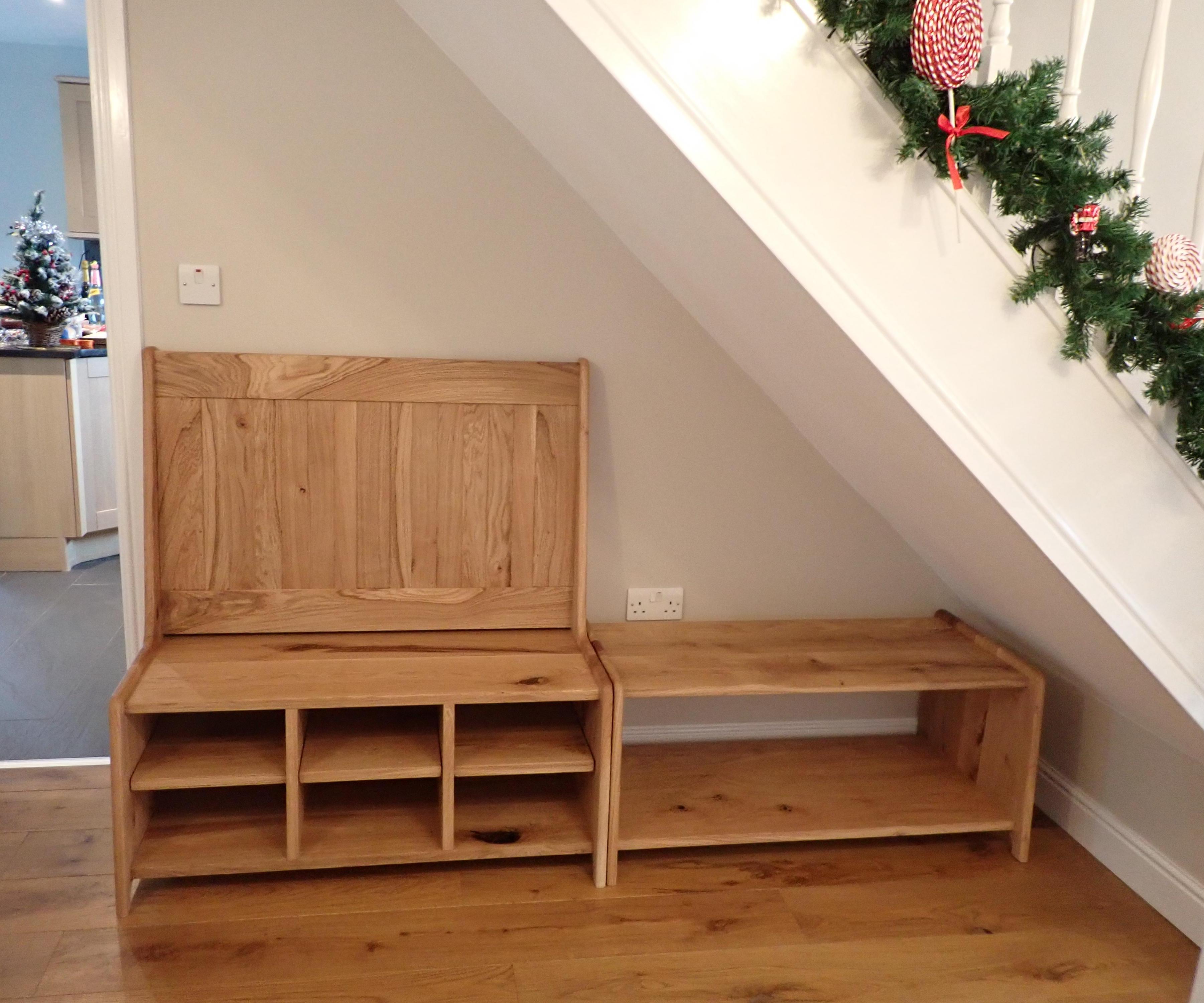 Monks Bench With Shoe Storage