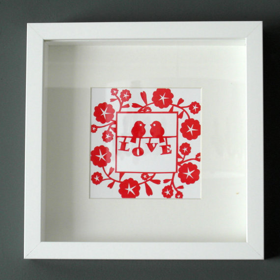 How to Make a Valentines Hand-Cut Paper Gift