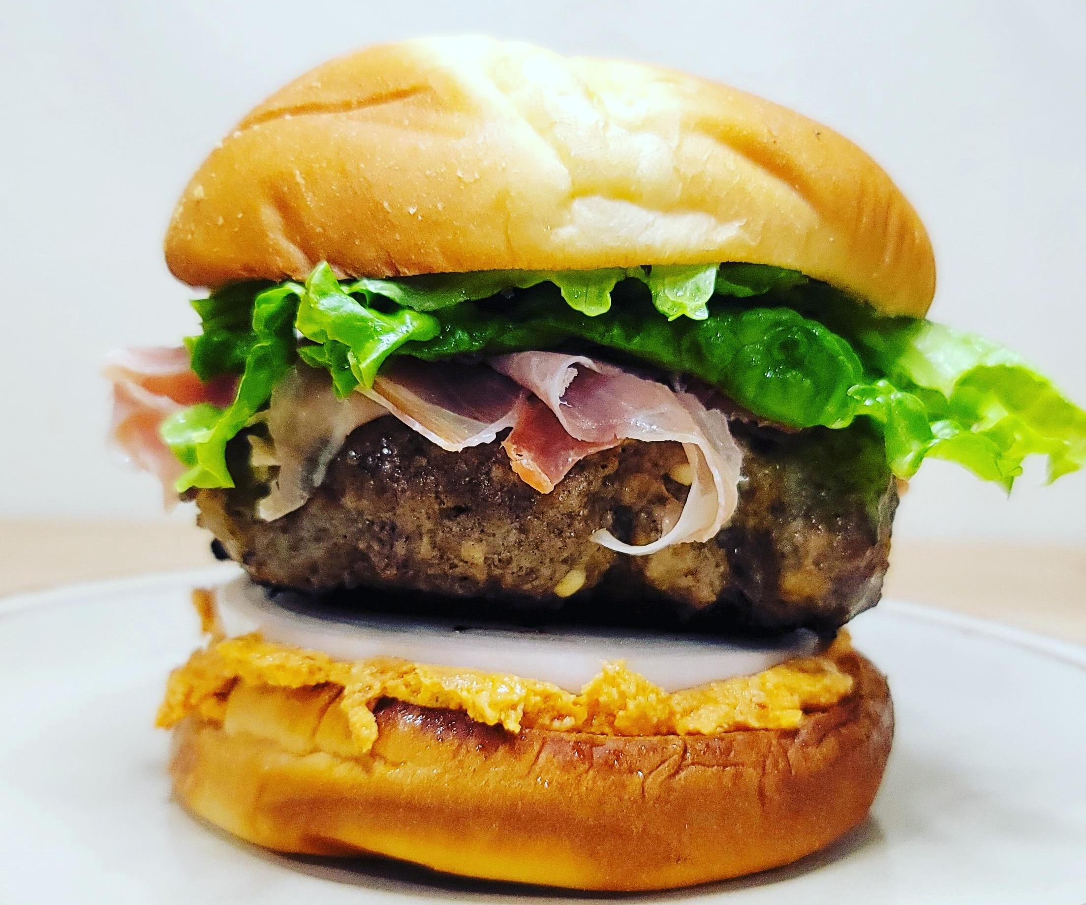 Sun-dried Tomato Feta Burger