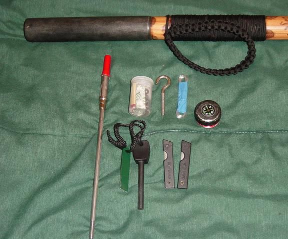 Survival Walking Stick