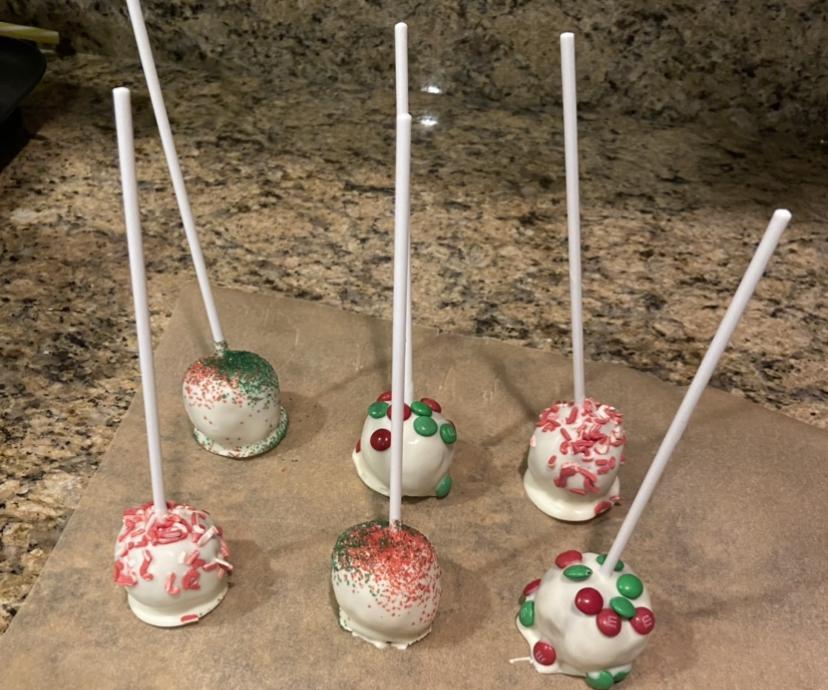 Festive Cake Pops
