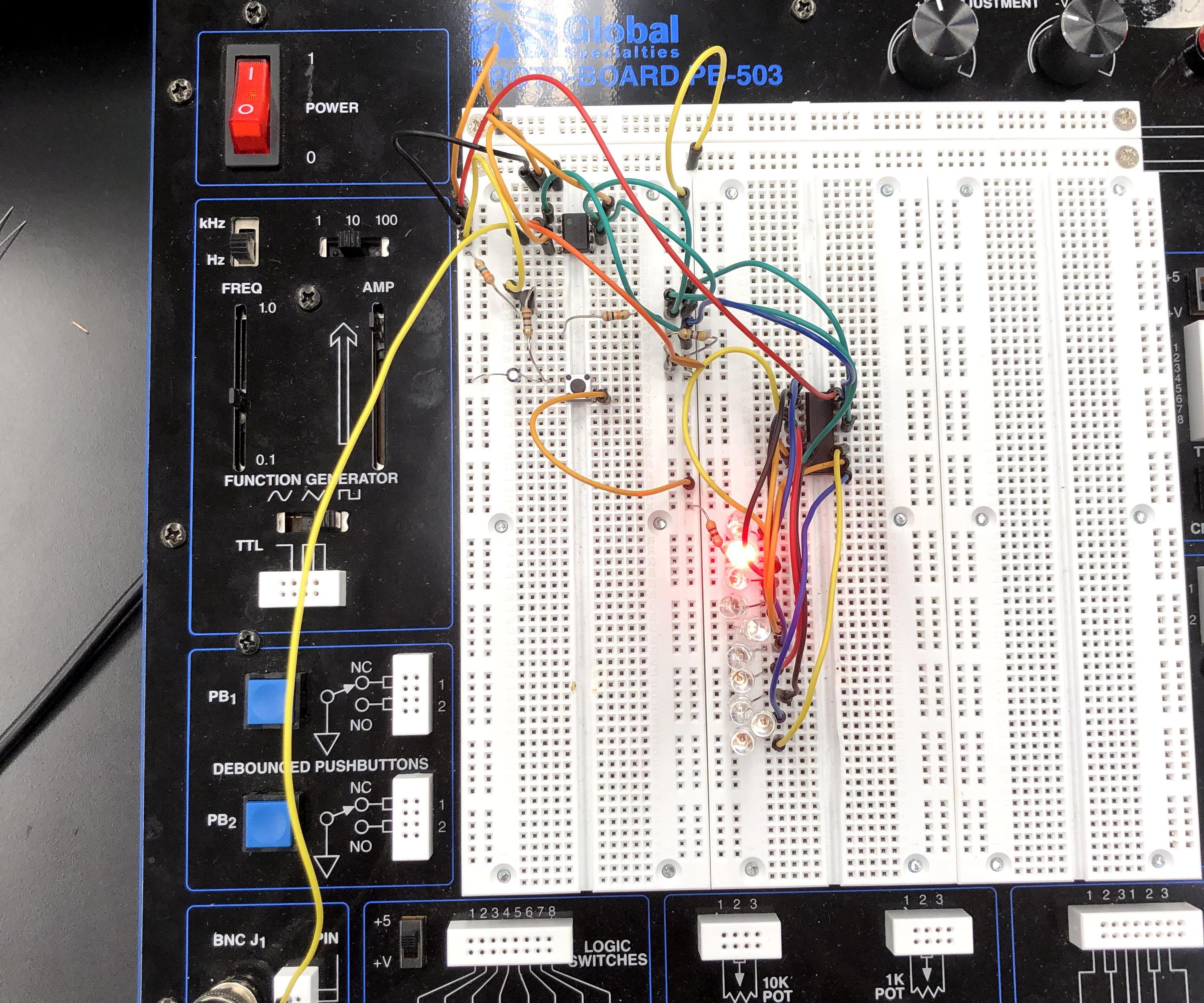 Roulette Table (555 Timer Project)
