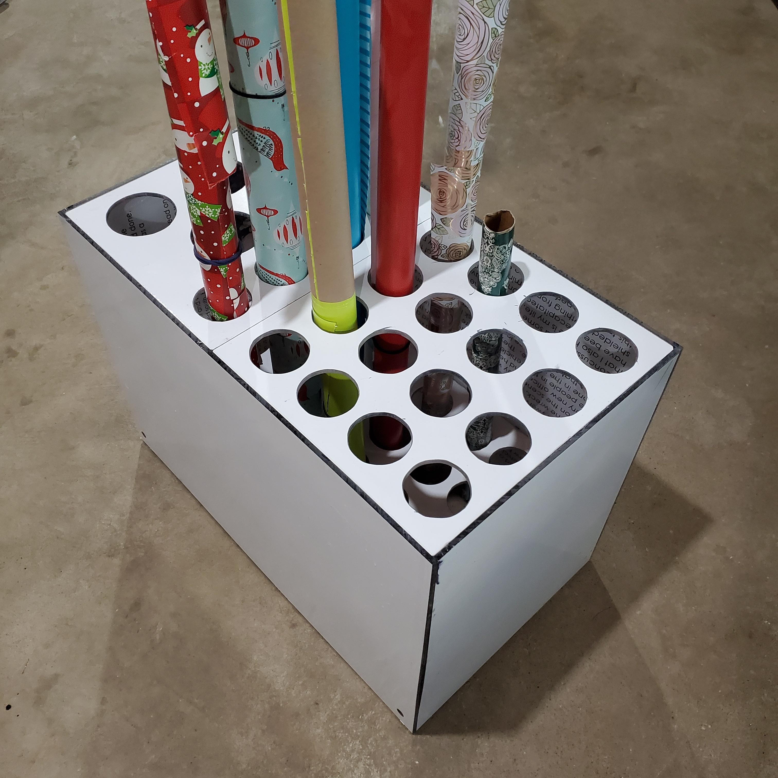 Wrapping Paper Storage