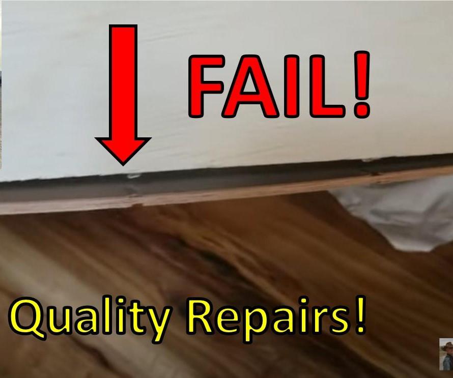 Fixing the Thor Motorhome Drawer Quality and the Poor Fit Under the Sofa, This Is Open to the Ground Easy Wood Working Fix