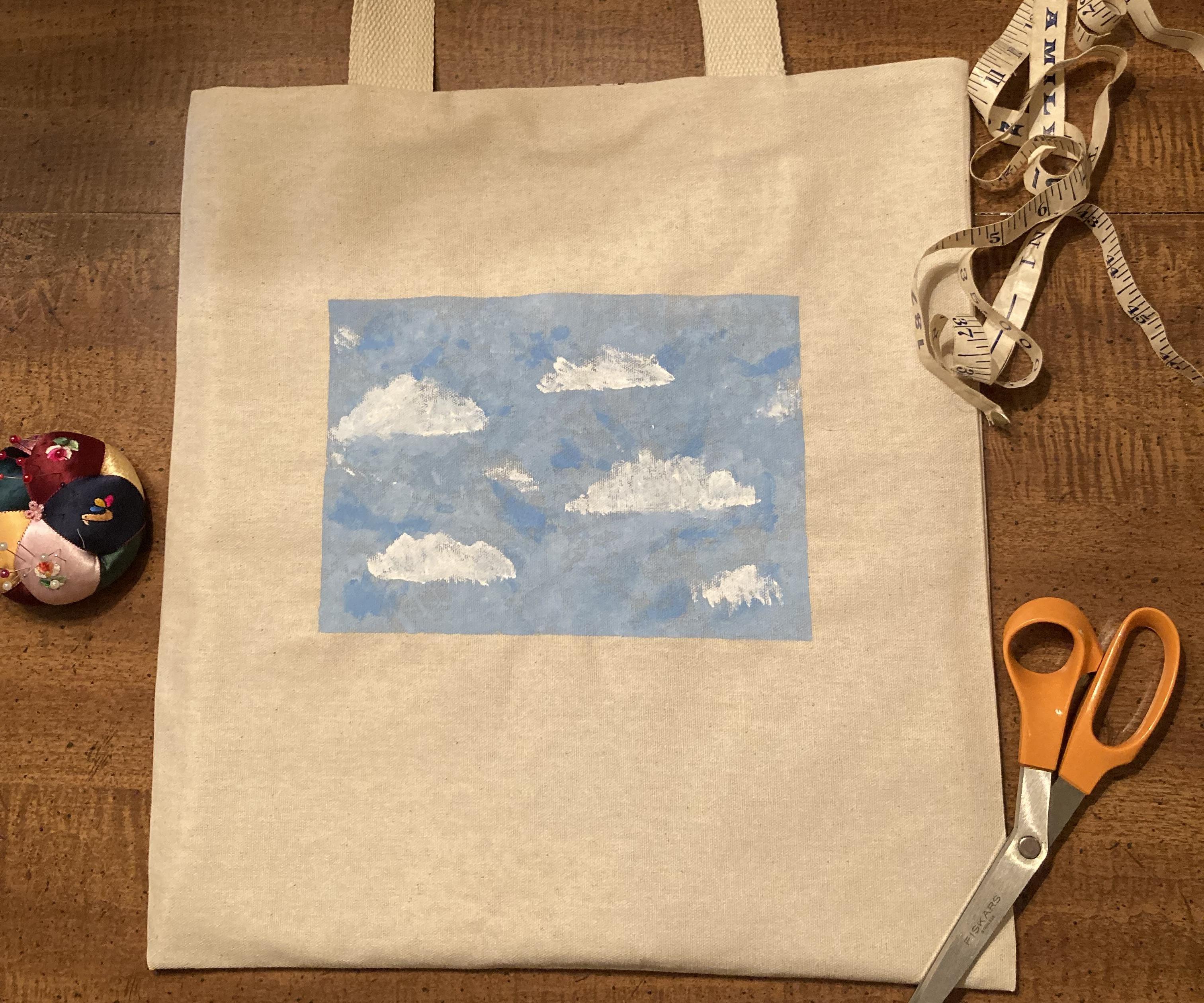 Lined Reusable Tote Bag