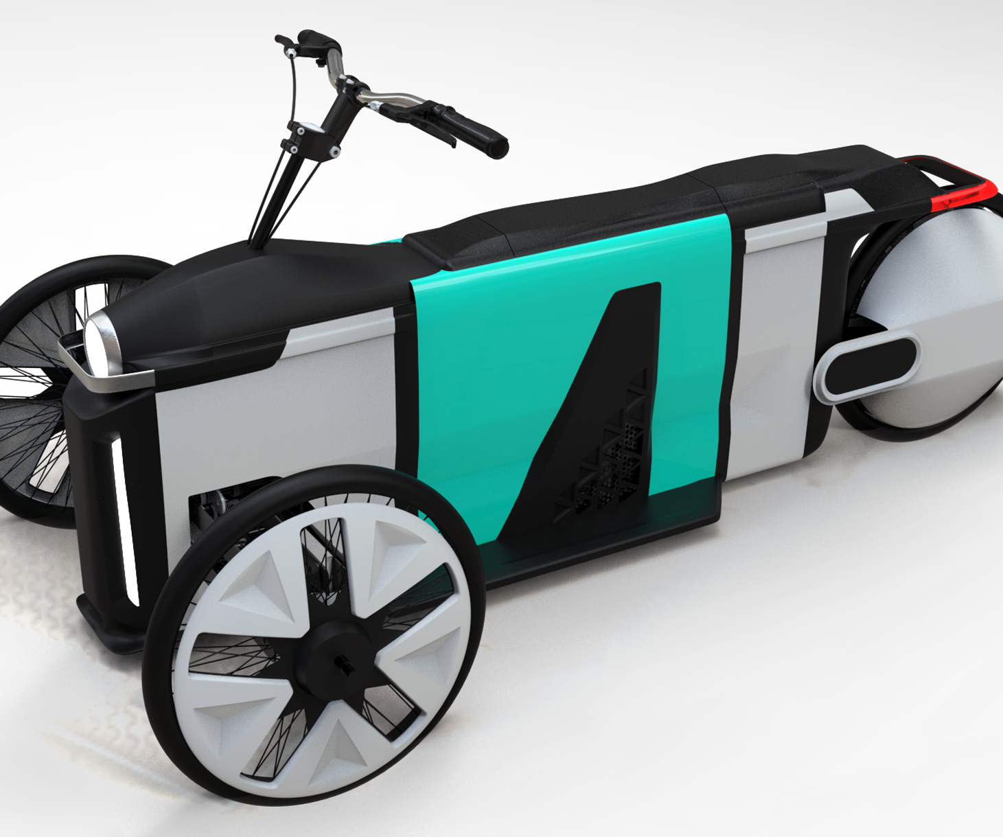 Electric Trike WAT - Wooden Aluminum ETrike