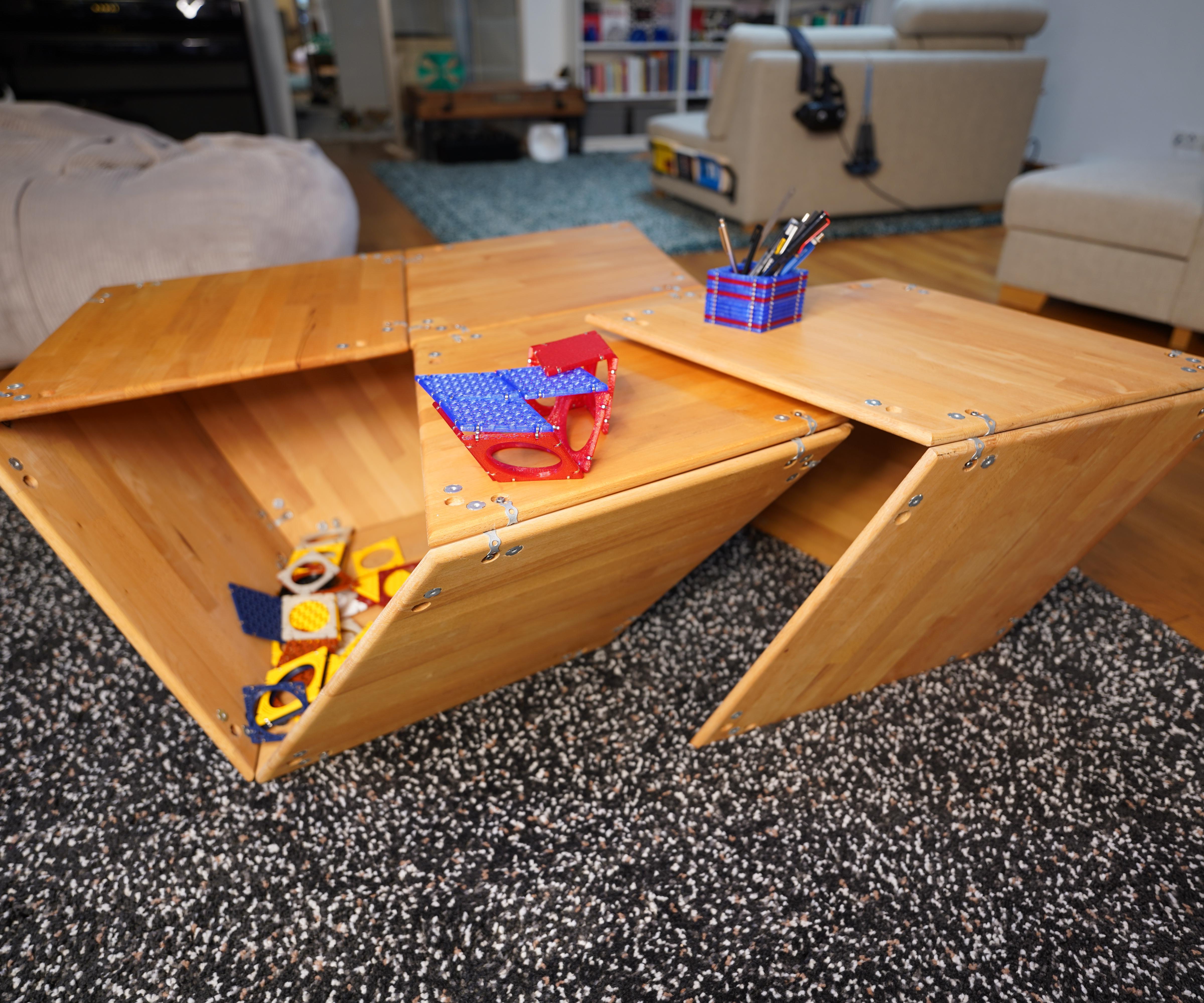 Tessellat - Modular Furniture With 3d Printed Magnet Toy Model