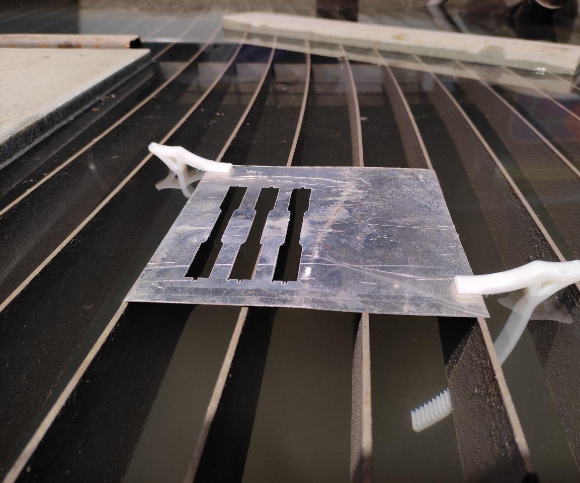 3D Printed Waterjet Work-holding for Thin Parts