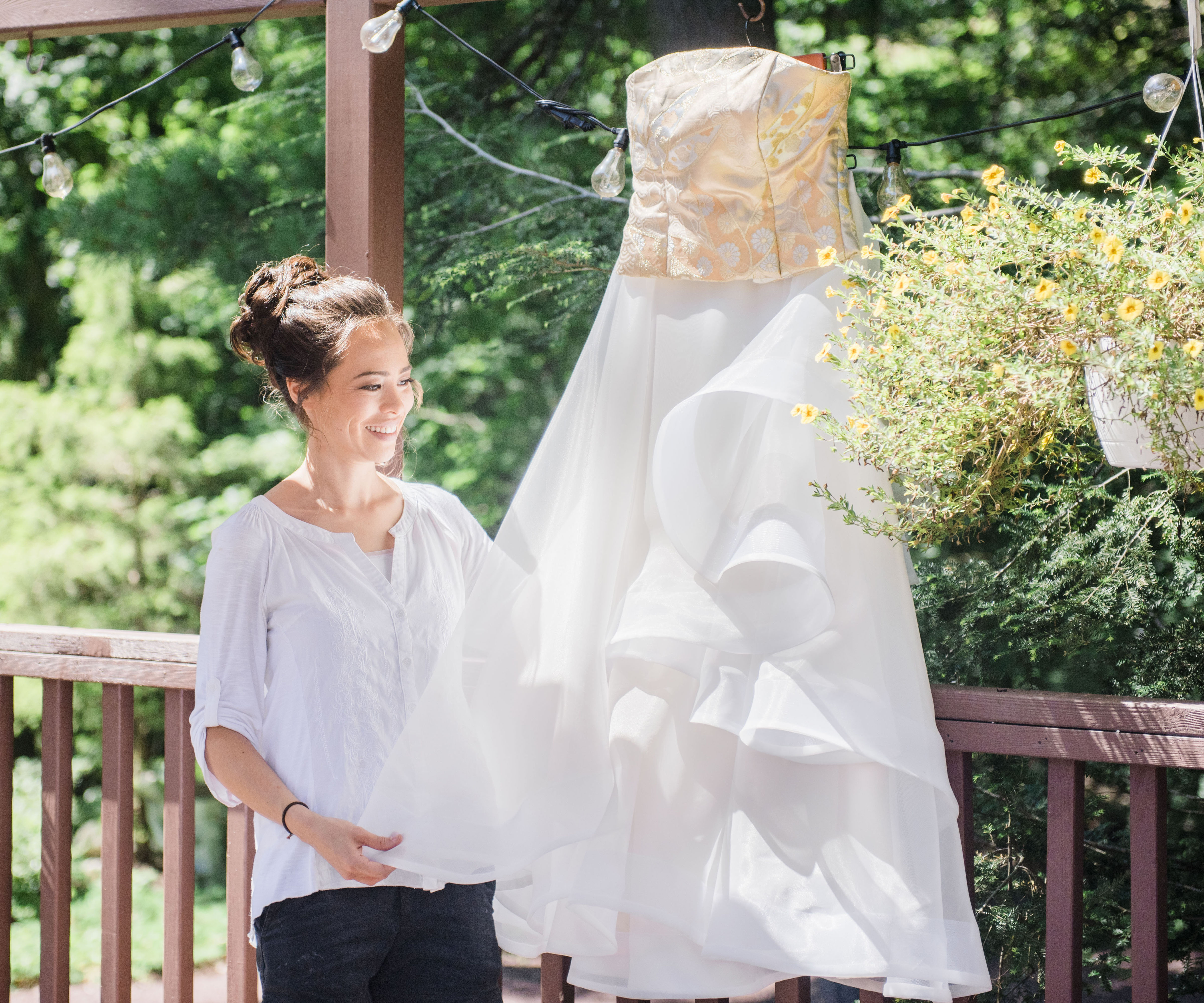 Making a Wedding Dress (designing and Sewing)
