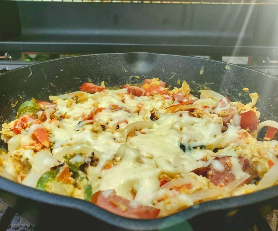 All-in Scrambled Egg!