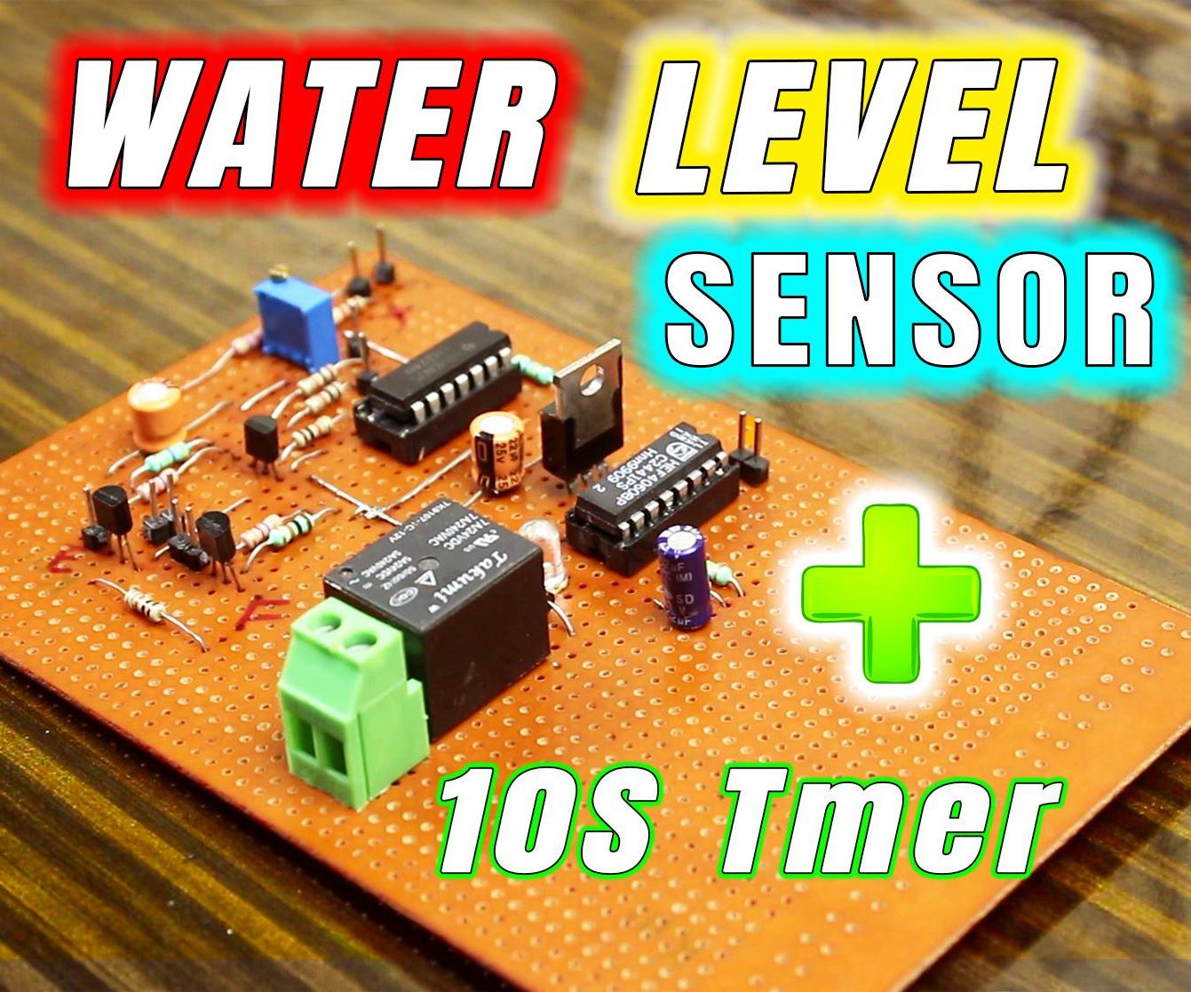 Water Level Indicator and Detection Circuit for Air Cooler & Roof Top Tank