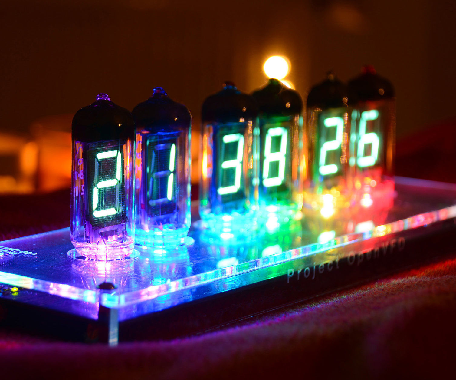 OpenVFD: 6-Digit IV-11 VFD Tube Clock