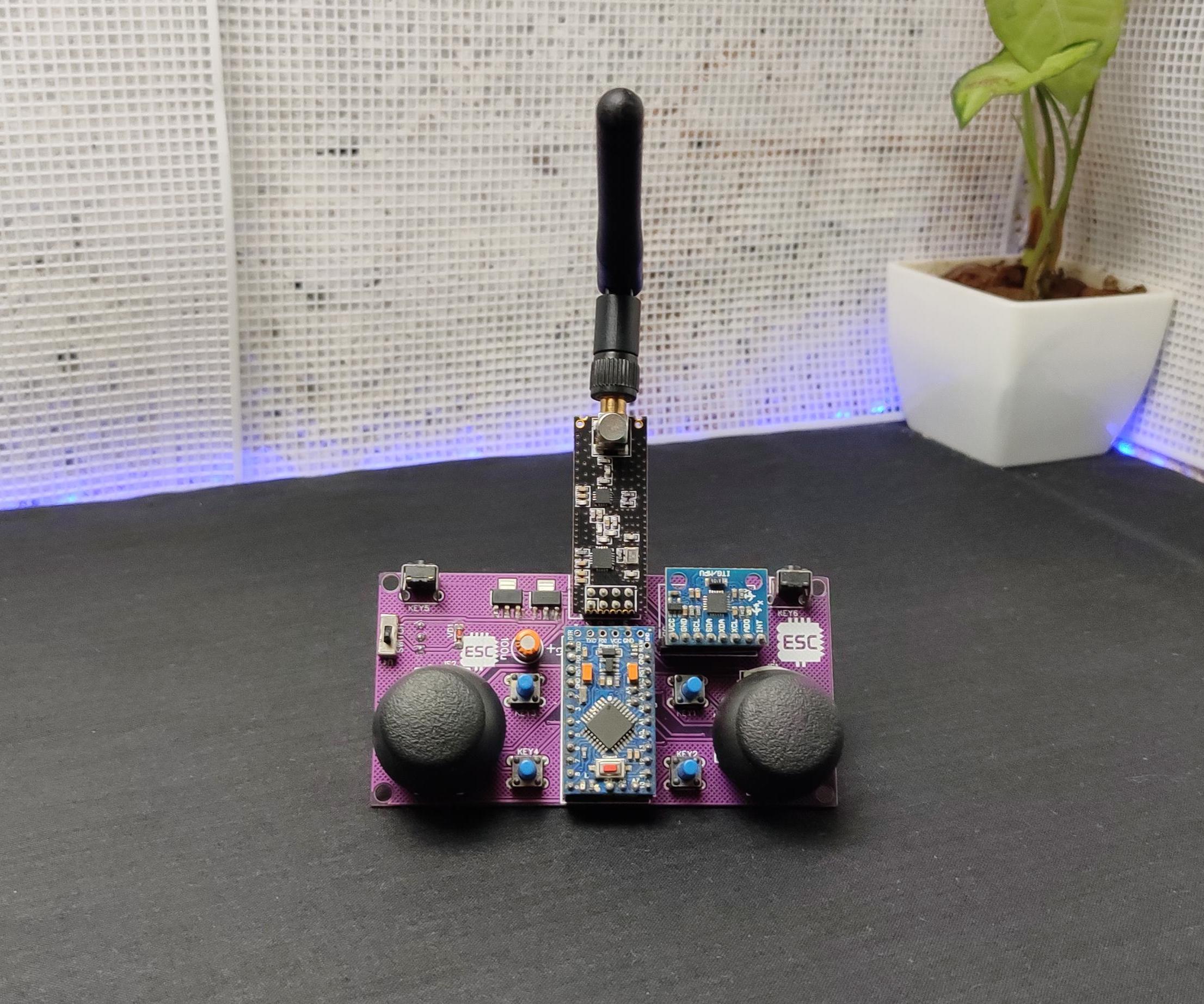 MULTIFUNCTIONAL RC TRANSMITTER USING ARDUINO