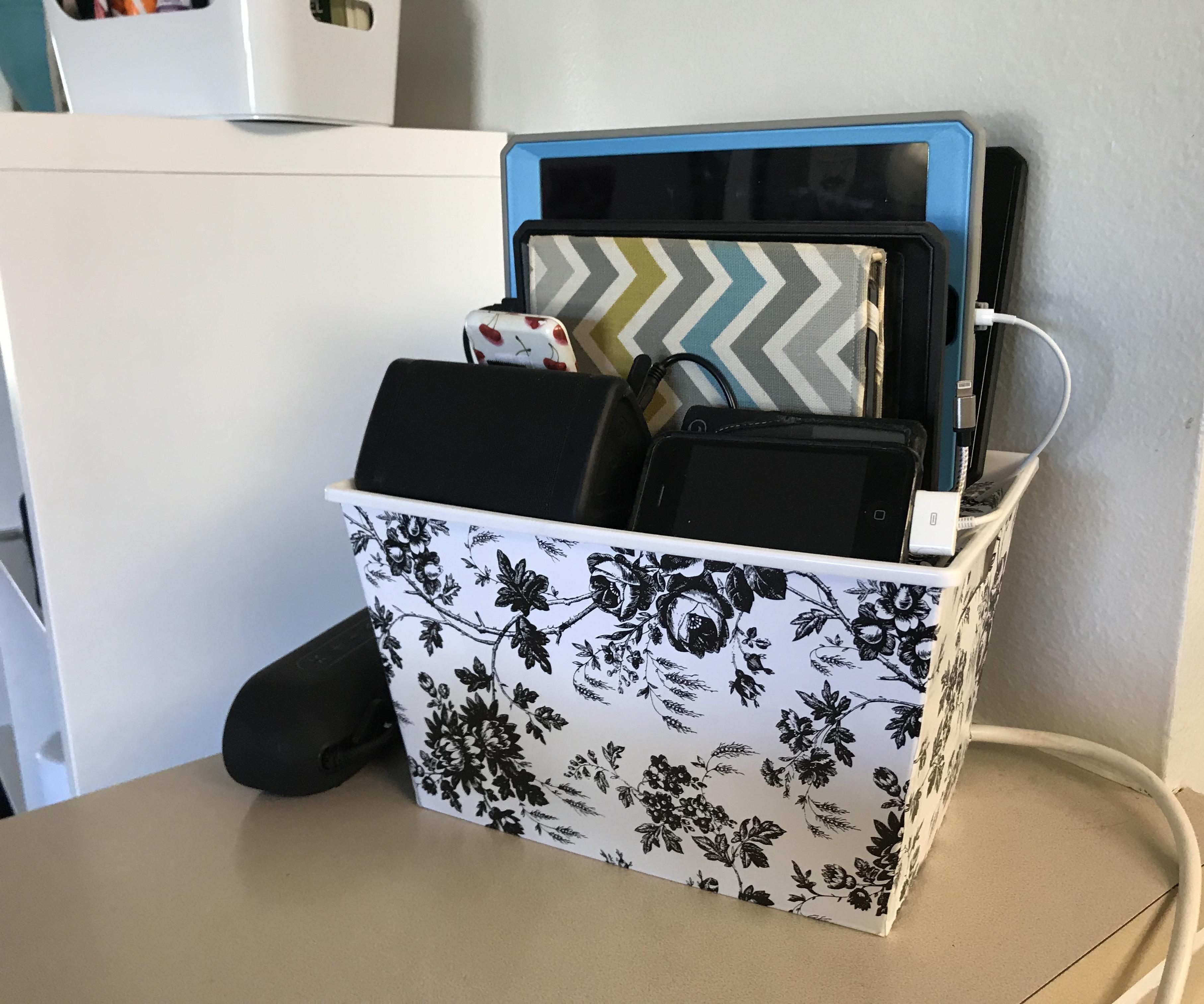 $3 Charging Station! (Dollar Tree, + power strip)