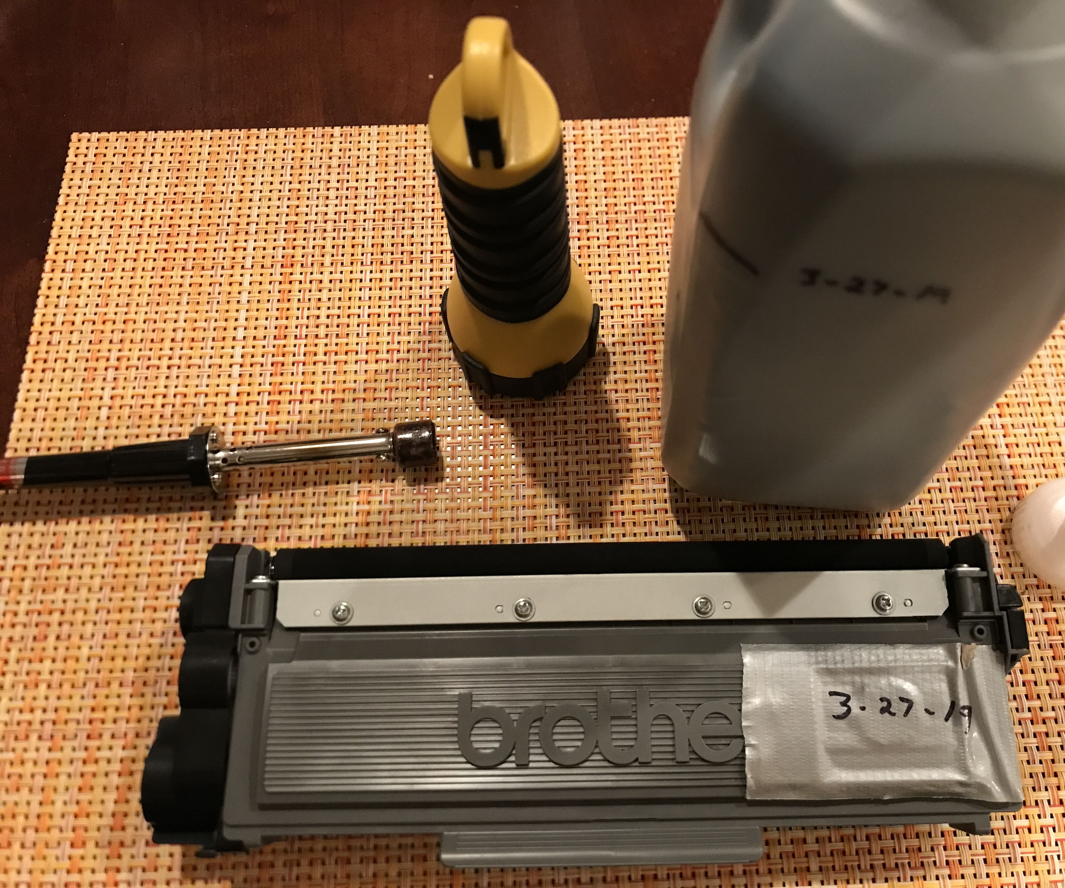 Refill Your Laser Printer Toner Cartridge the Easy Way