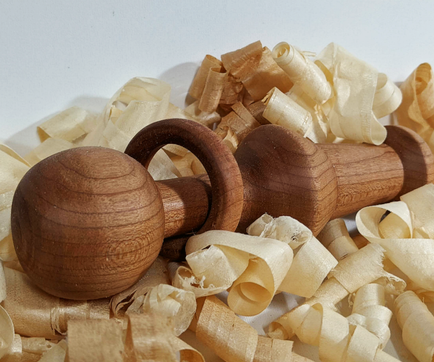 Captive Ring Baby Rattle