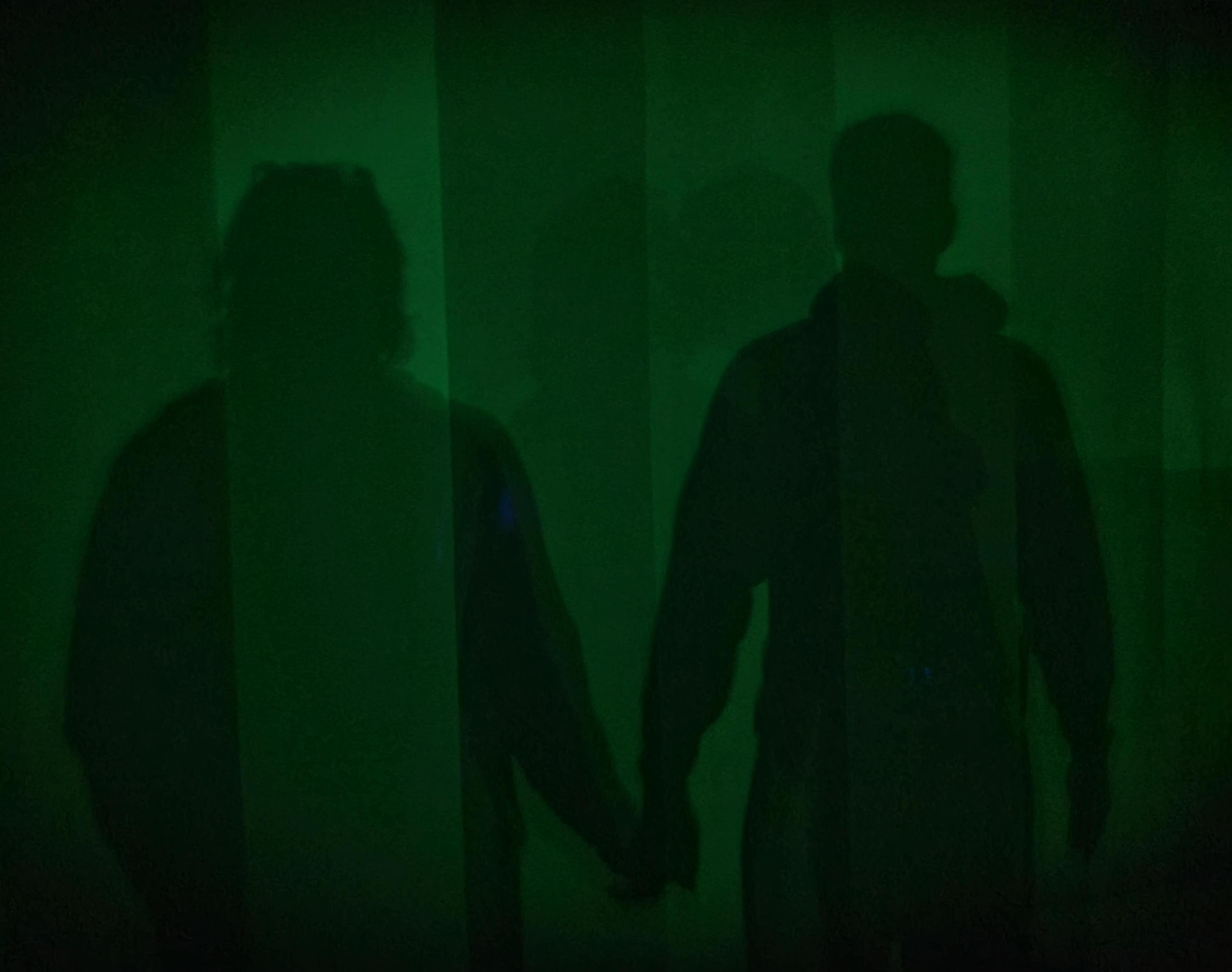 Glow in the Dark Shadow Wall