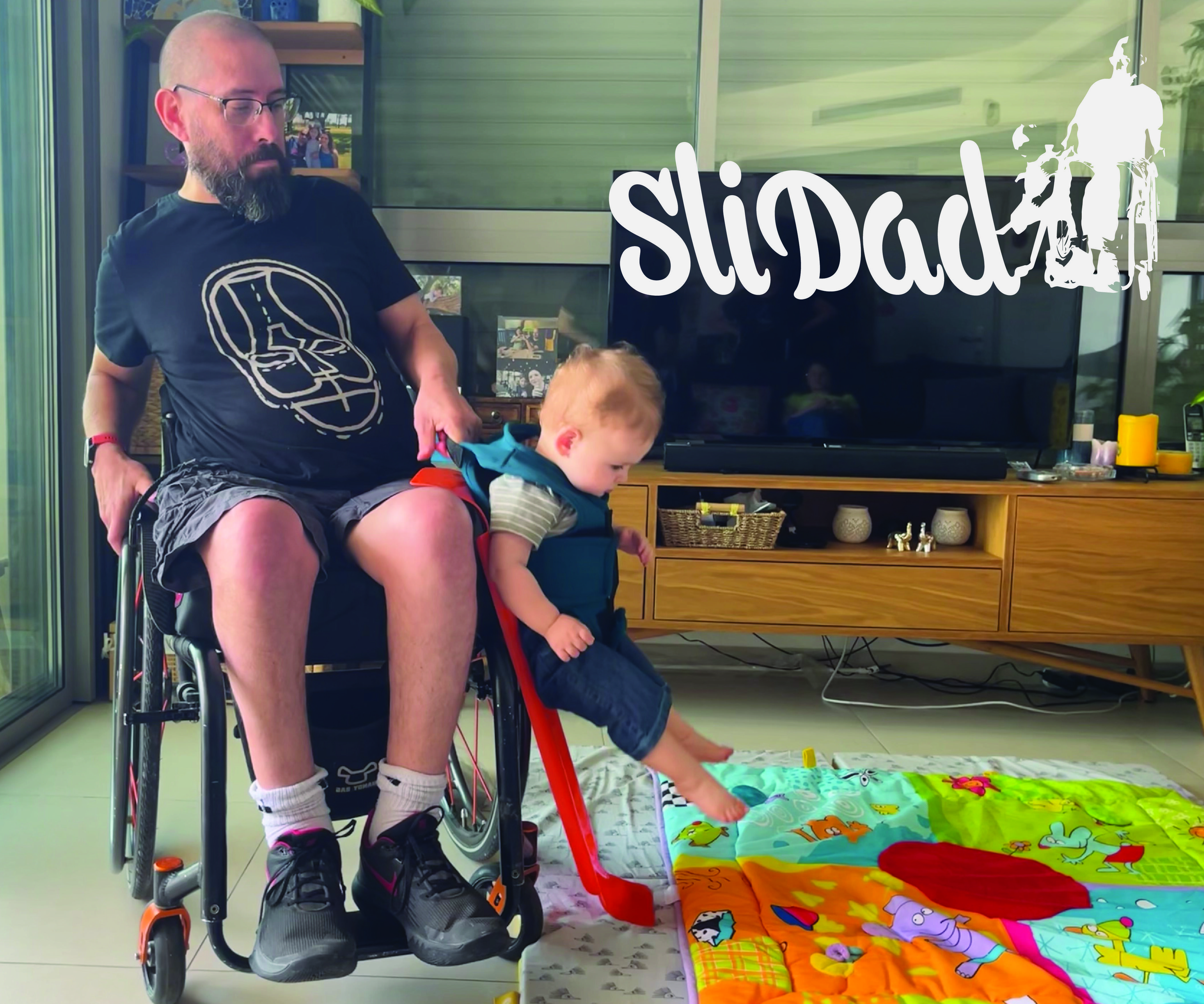SliDad | a Harness That Allows a Parent in a Wheelchair to Safely and Comfortably Lift and Lower a Toddler