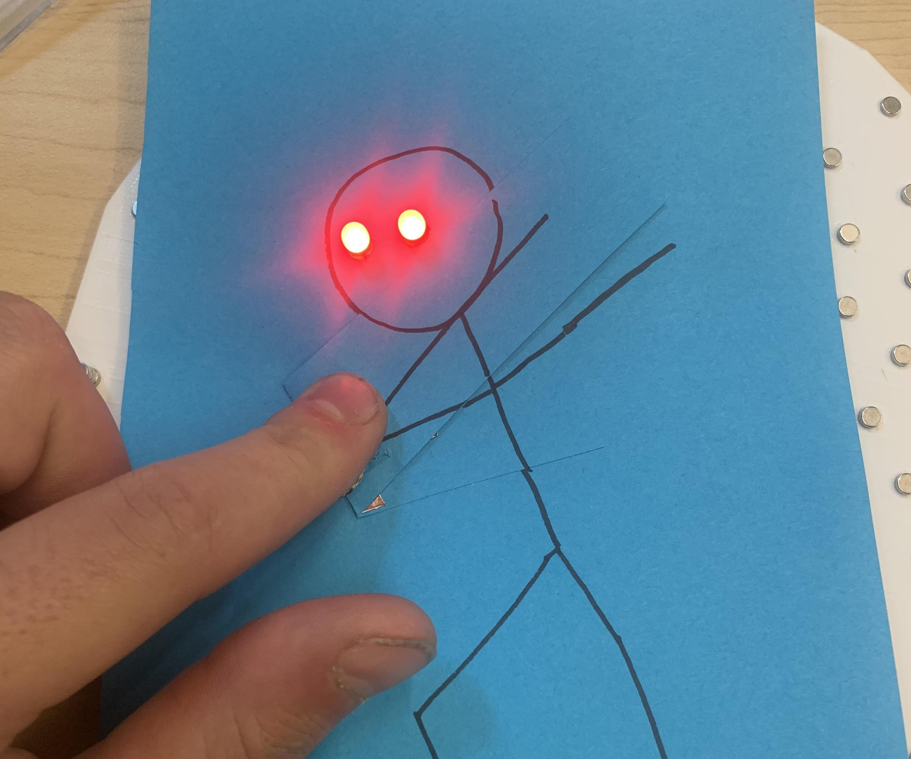 Simple Dabbing LED Switch