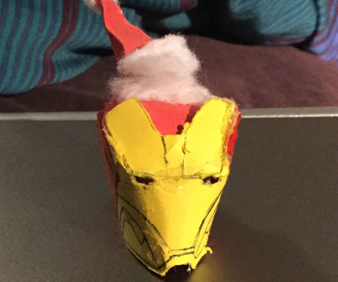 How to Make an Iron Man Helmet Ornament 