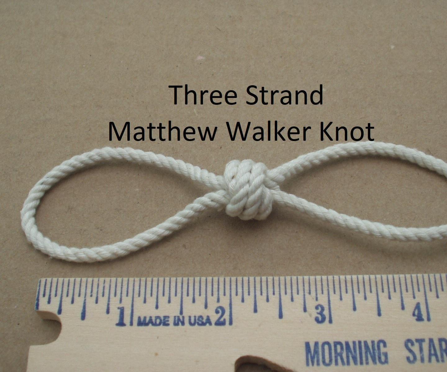 Matthew Walker Knot Lanyard