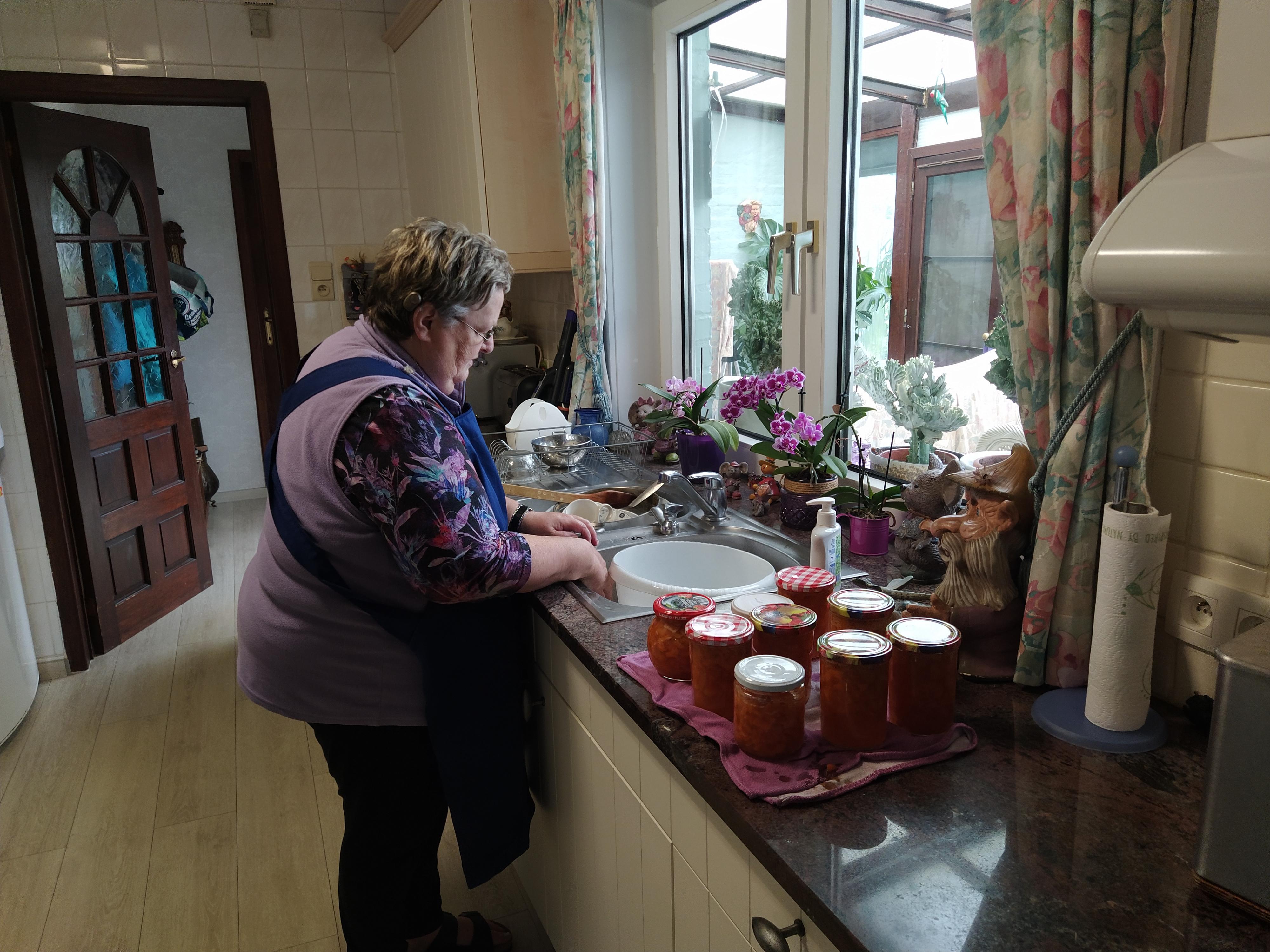 D4E1 Aangepaste Keukenschort