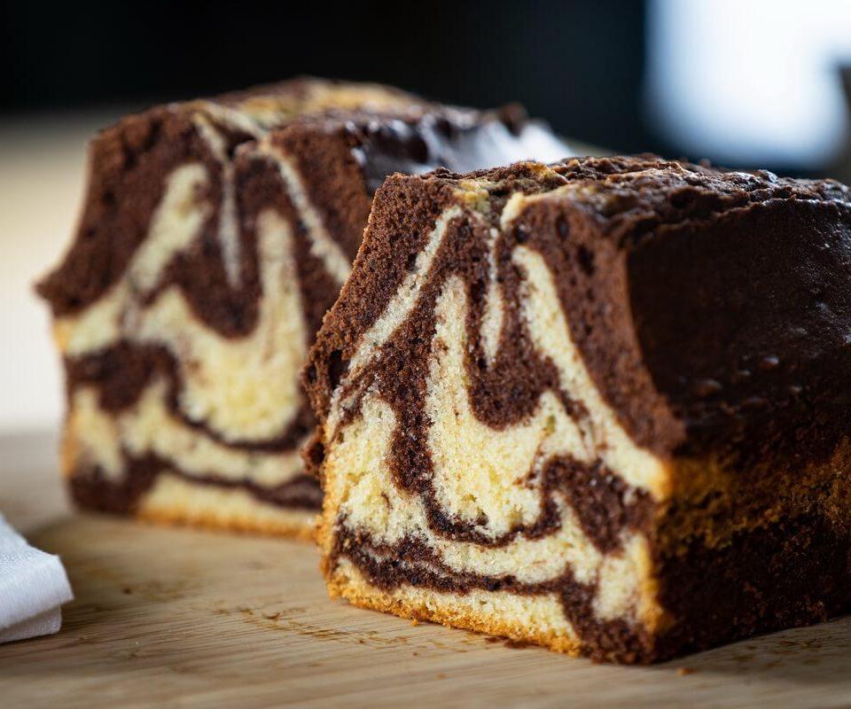 Extra Moist Marble Cake