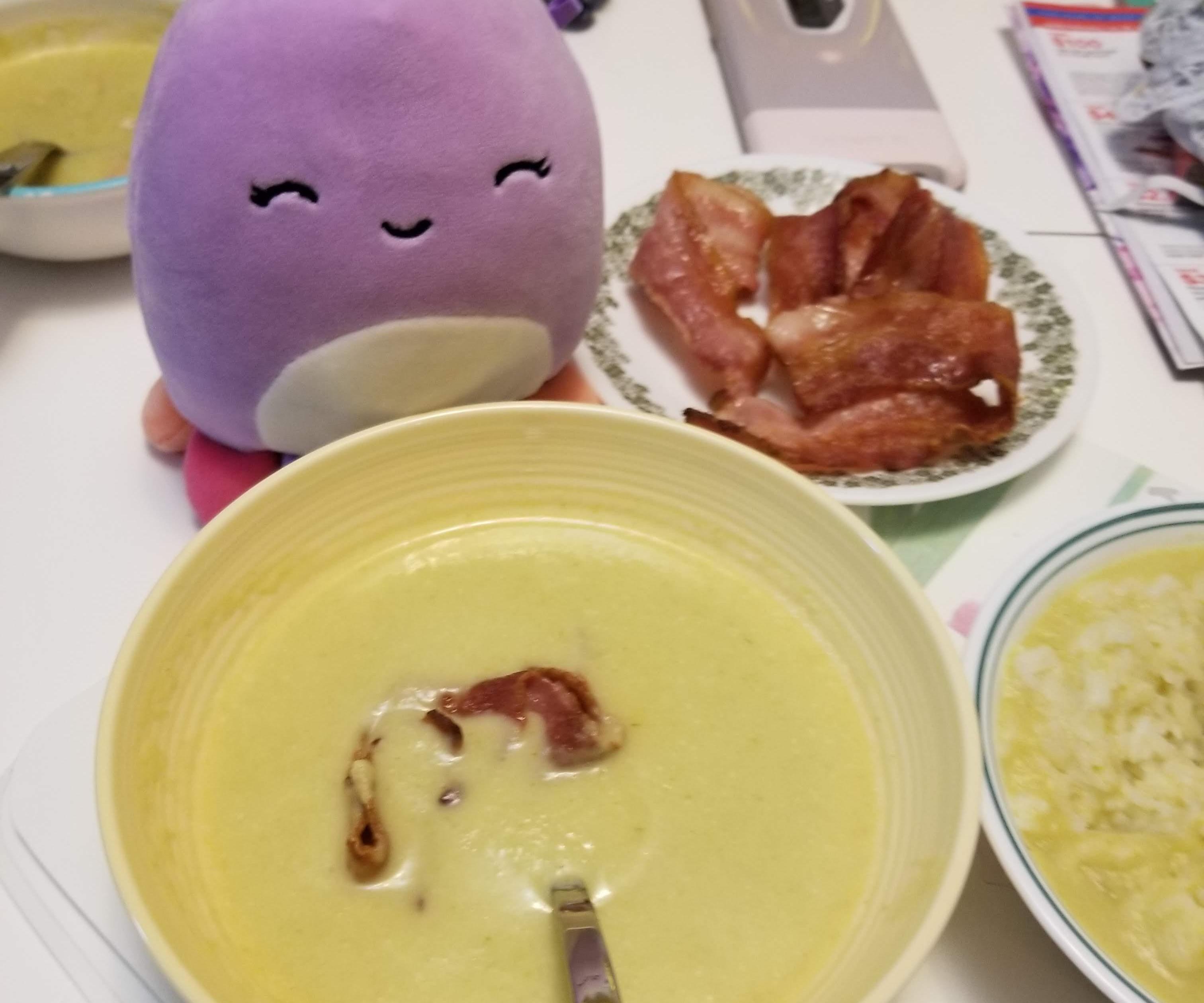 One Pot Leek and Potato Soup