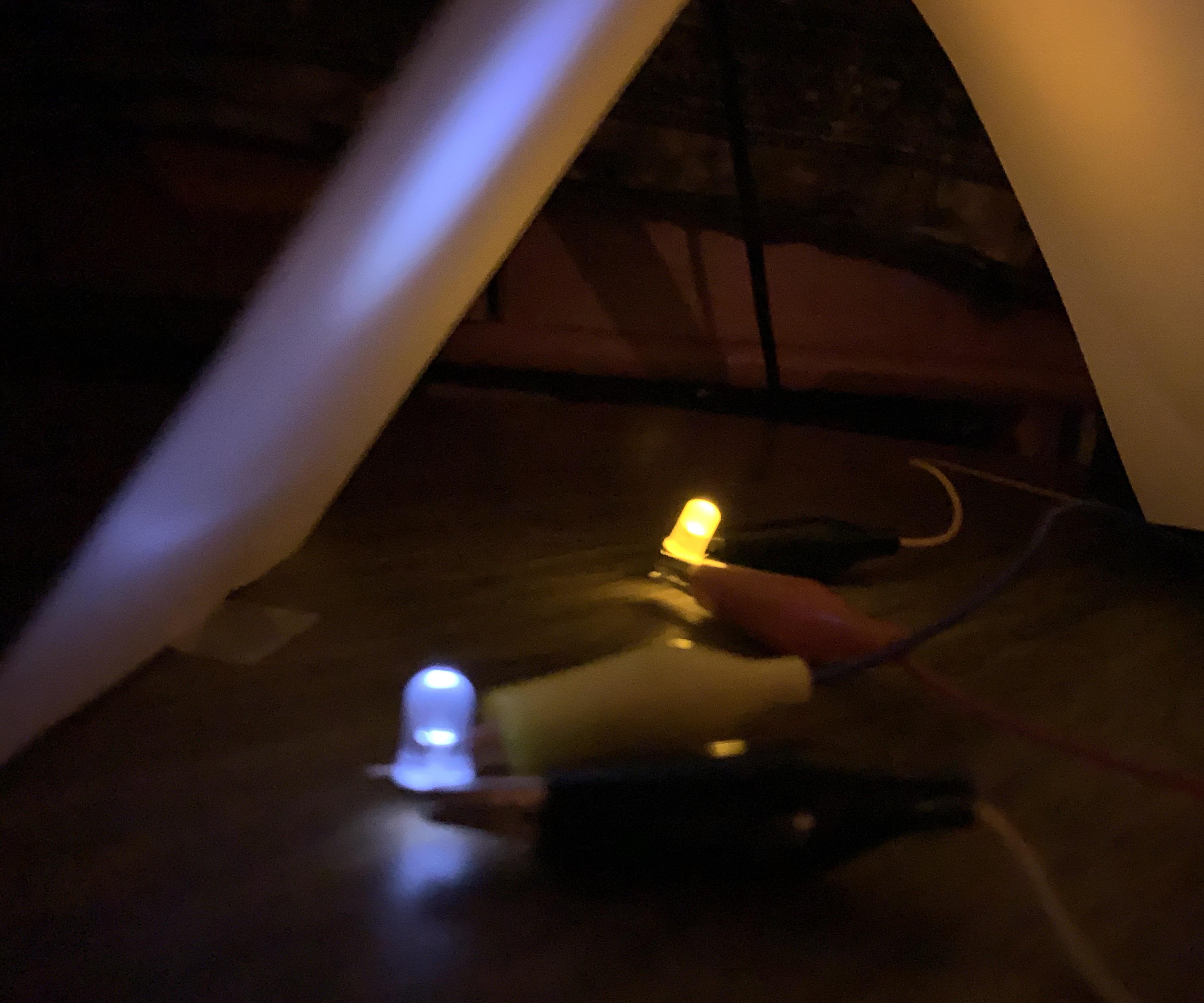 Weight Circuit to Illuminate Drawing