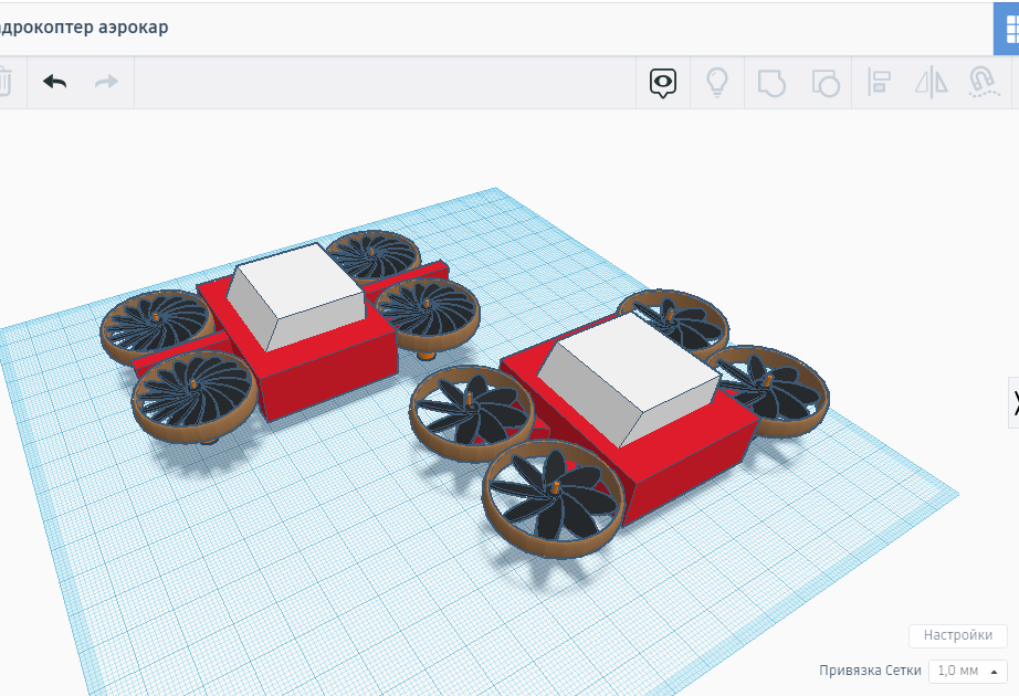 Мини Квадрокоптер Аэрокар