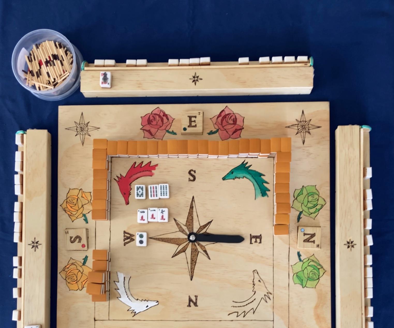 Make Your Own Mahjong Board From 2x4