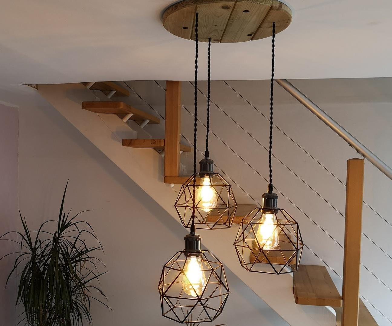 Vintage Edison Chandelier V2