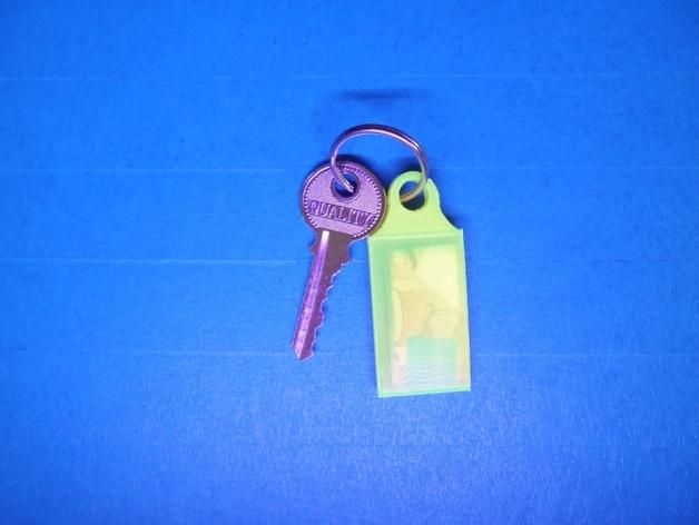 Emergency Tag (Embedded Money & Note) - 3D Printing Services