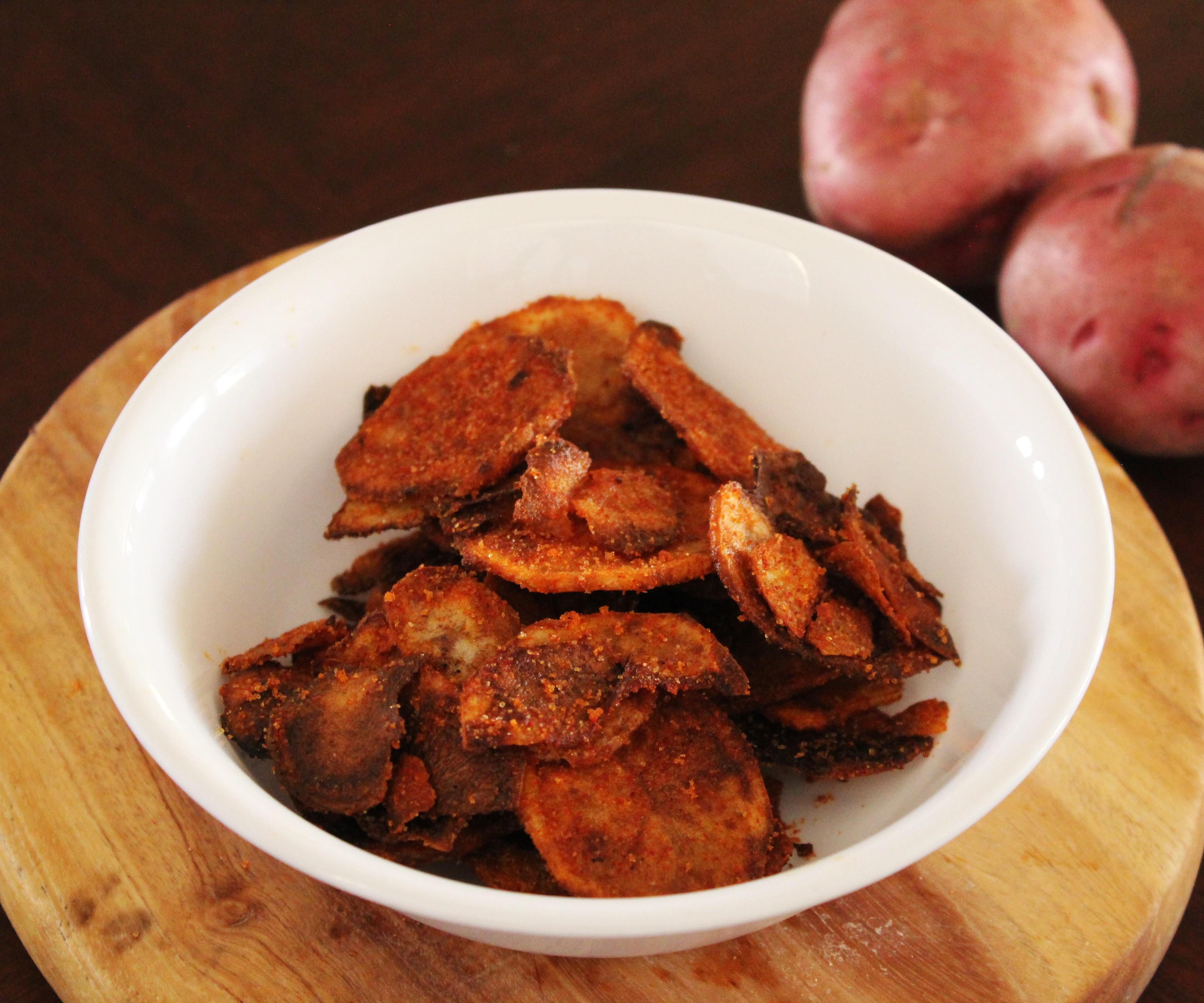 Barbecue Potato Chips (Made on a Grill!)