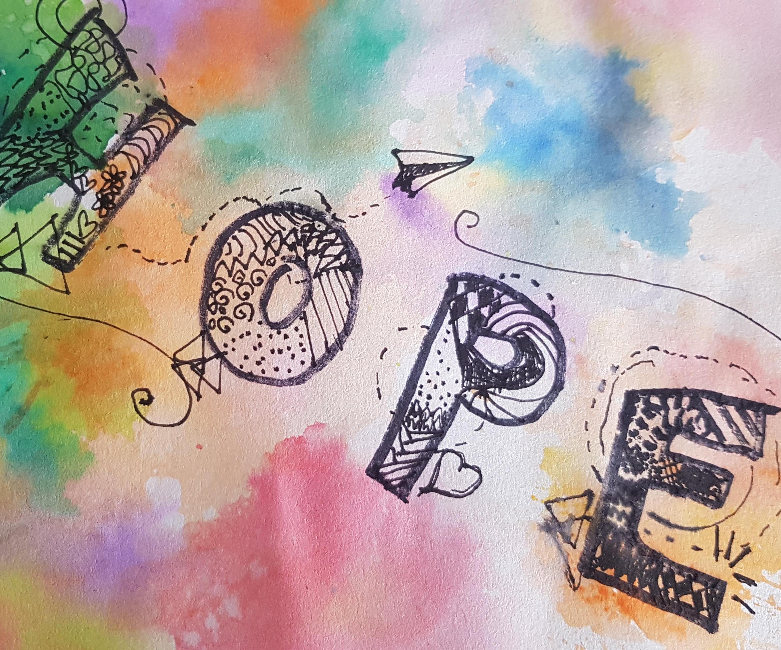 Colorful Pen Blotches