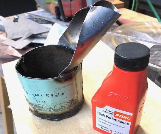Small Batch 2-cycle Fuel Mixing