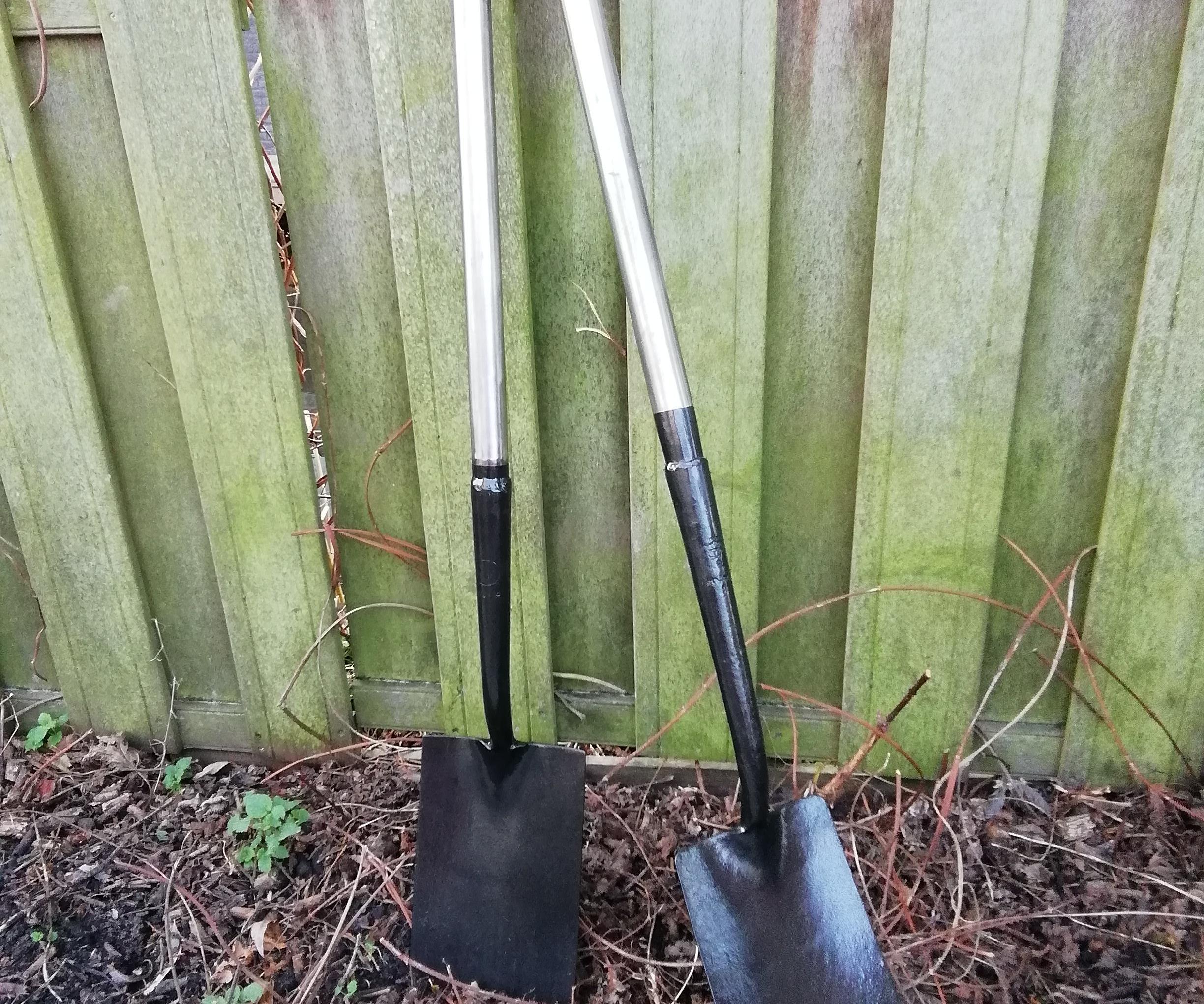 2 Shovels to Repair and to Improve