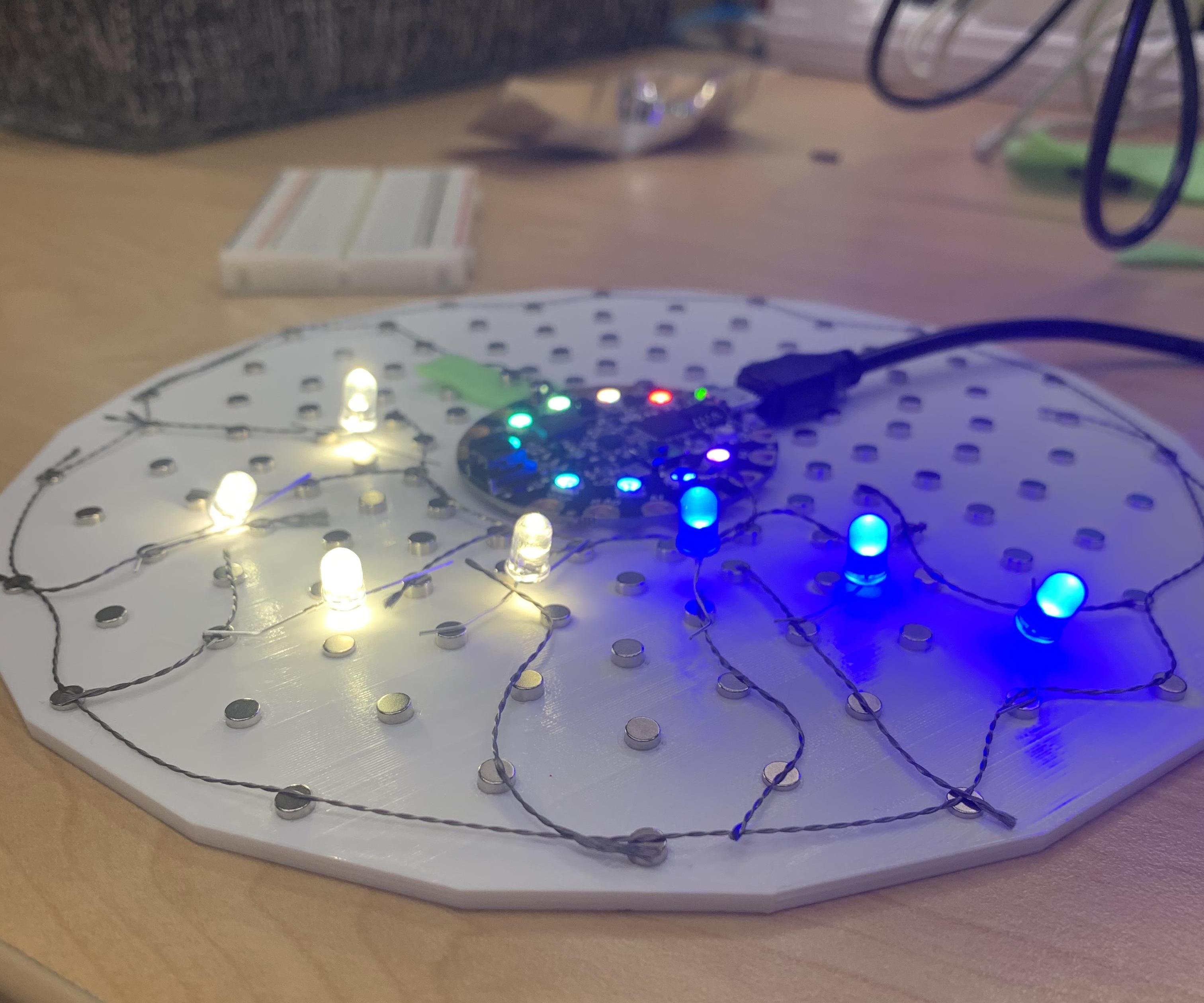 Constellation Conductive Thread Circuit
