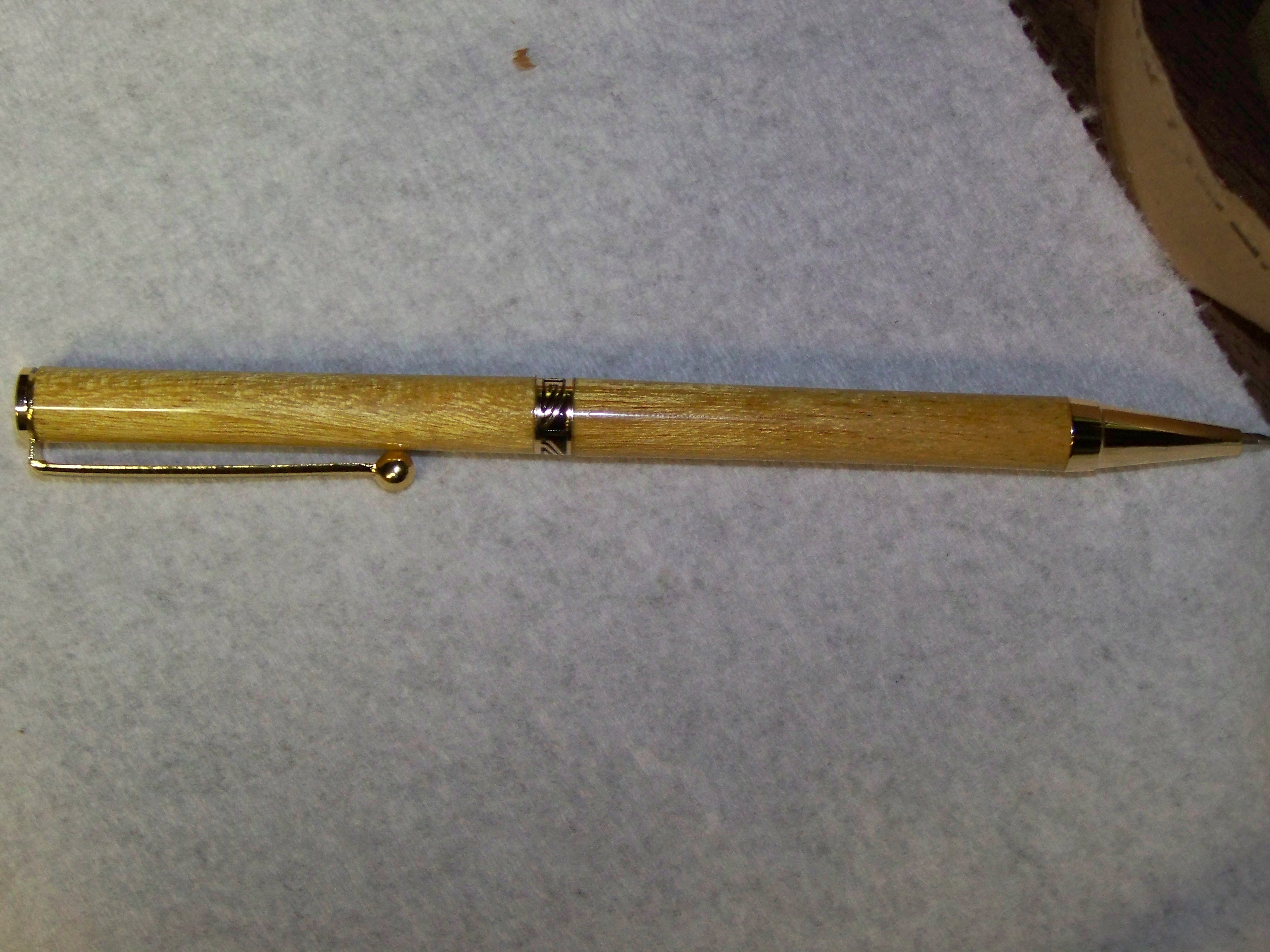 How to Turn a Wooden Pen on a Lathe